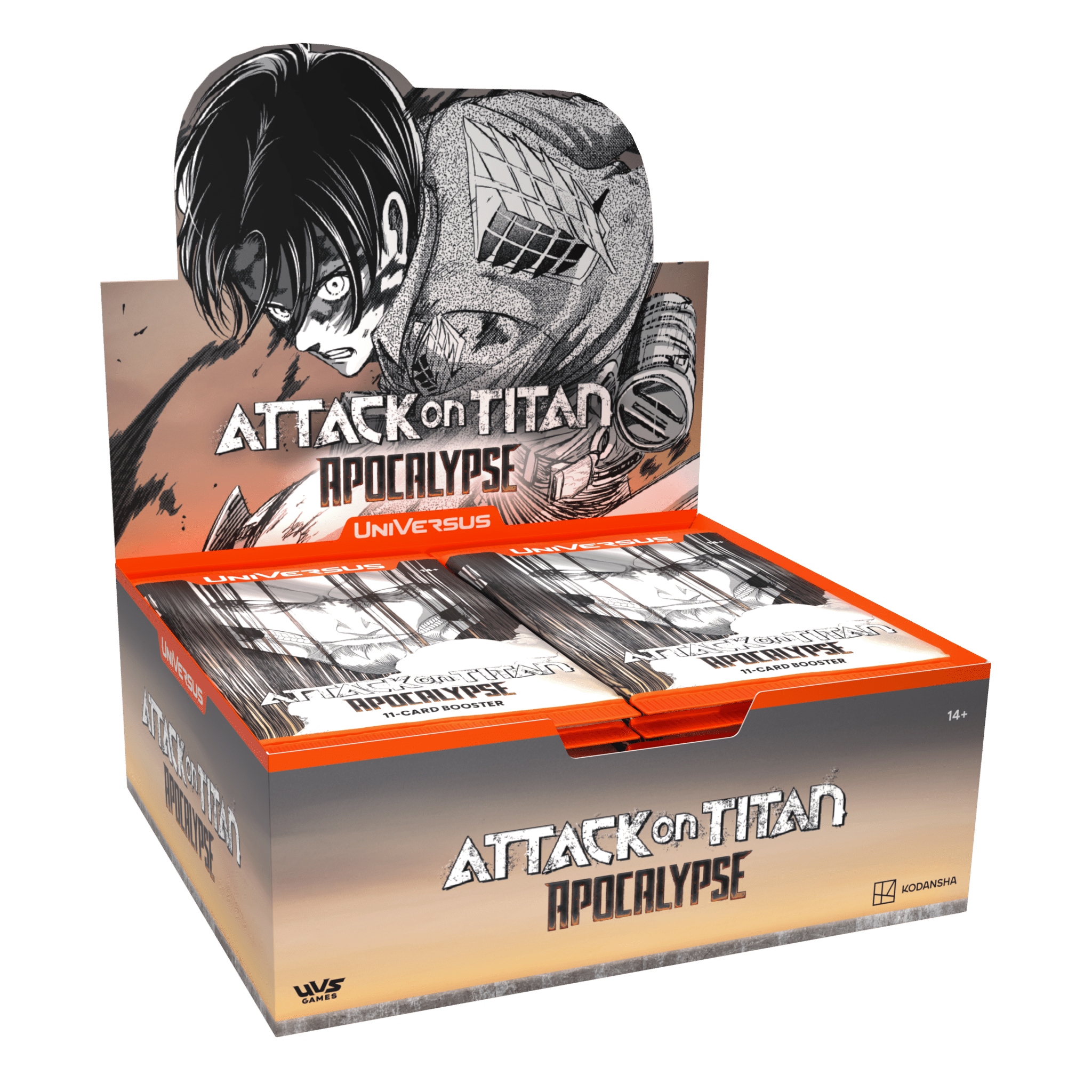 Universus Attack on Titan Apocalypse Booster Box image 0